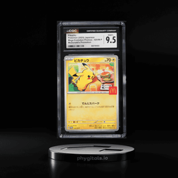 2025 Pokemon Japanese Mega Evolution McDonald's Promo Pikachu #20 CGC 9.5 MINT+