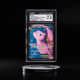 2013 Pokemon Black & White Legendary Treasures Radiant Collection Full Art Mew EX #RC24 CGC 7.5