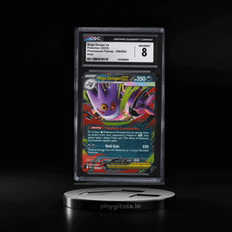 2025 Pokemon Mega Evolution Phantasmal Flames Holo Mega Gengar EX #56 CGC 8 NM-MT