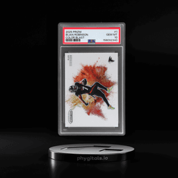 2025 Panini Prizm Color Blast Bijan Robinson #1 PSA 10