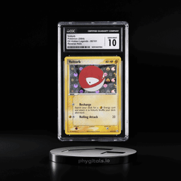 2004 POKEMON EX HIDDEN LEGENDS,  REVERSE HOLO #80/101 VOLTORB CGC 10 GEM MINT