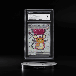 2023 Pokemon Scarlet & Violet Paldea Evolved Full Art Dedenne EX #239 CGC 7 NRMT