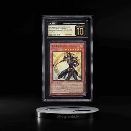 2024 Yu-Gi-Oh! Japanese INFO Ultra Rare Dark Magician The Ebon Sorcerer #INFO-JP006 CGC 10