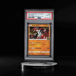 2021 Pokemon Japanese Sword & Shield 25th Anniversary Collection Groudon #6 PSA 10 GEM MINT