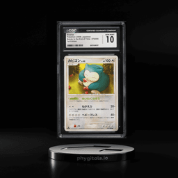 2008 Pokemon Japanese DP Bonds To The End of Time 1st Edition Snorlax #70 CGC 10 GEM MINT