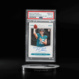2021 Panini Flawless Shadow Silver Trevor Lawrence ROOKIE AUTO /15 PSA 10 GEM
