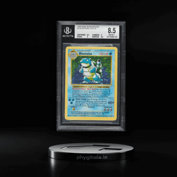 1999 Pokemon Base Set Shadowless Holo Blastoise #2 BGS 8.5 NM-MT+