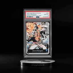 2025 One Piece Starter Deck Black & White Alt Art Ace & Newgate #ST22-001 PSA 10 GEM MINT
