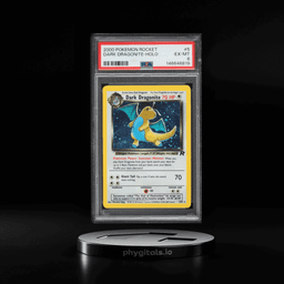 2000 Pokemon Team Rocket Holo Dark Dragonite #5 PSA 6 EXMT