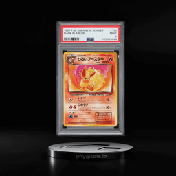 1997 Pokemon Japanese Rocket Gang Dark Flareon #136 PSA 9 MINT