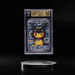 2016 Pokemon Japanese XY Promo Full Art Rayquaza Poncho-Wearing Pikachu #231 BGS 9.5 GEM MINT