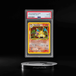 1999 Pokemon Base Set Holo Charizard #4 PSA 4