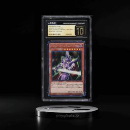 2015 Yu-Gi-Oh! Japanese Piece Of Memory Dark Magician Knight #15AX-JPY31 CGC 10 PRISTINE