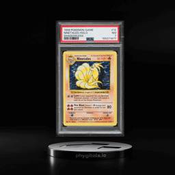 1999 Pokemon Base Set Shadowless Holo Ninetales #12 PSA 7 NRMT