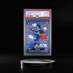 2024 ONE PIECE OP08-TWO LEGENDS SPECIAL ALTERNATE ART #006 TASHIGI PSA 10