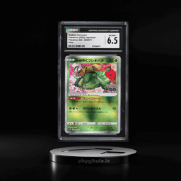 2022 Pokemon Japanese Sword & Shield GO Radiant Venusaur #4 CGC 6.5 EXMT+