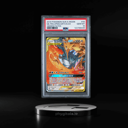 2019 POKEMON SUN & MOON HIDDEN FATES #44 MOLTRES & ZAPDOS & ARTICUNO GX PSA 10