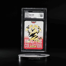1996 Pokemon Japanese Bandai Carddass Part 2 Red Card Electabuzz #125 CGC 10 GEM MINT