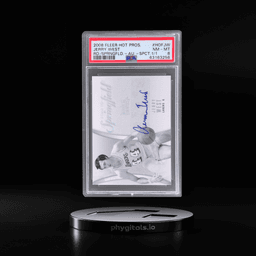 2008 Fleer Hot Prospects Road To Springfield Autograph Spectrum Jerry West #HOFJW 1/1 PSA 8