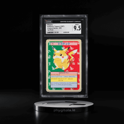 1997 Pokemon Japanese Topsun Original Series 1st Print Pikachu #25 CGC 9.5 MINT+