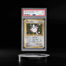 1997 Pokemon Japanese Jungle Holo Wigglytuff #40 PSA 9 MINT