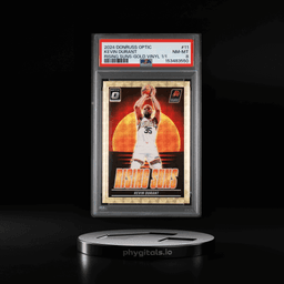 2024 Kevin Durant Donruss Optic Rising Suns Gold Vinyl 1/1 PSA 8