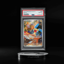 2023 Pokemon Japanese Scarlet & Violet Raging Surf AR Minun #66 PSA 10 GEM MINT