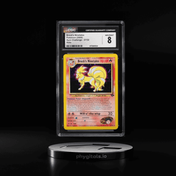 2000 Pokemon Gym Challenge Holo Brock's Ninetales #3 CGC 8 NM-MT