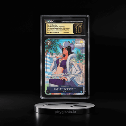 2025 One Piece Japanese The Azure Sea's Seven Super Rare Alt Art Ms. All Sunday CGC 10 PRISTINE