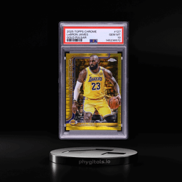 2025 Topps Chrome Gold Pulsar LeBron James /50 #127 PSA 10 GEM MINT