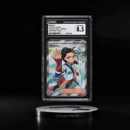 2024 Pokemon Scarlet & Violet Paldean Fates Full Art Nemona #229 CGC 8.5 NM-MT+