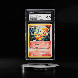 2007 Pokemon POP Series 6 Cosmos Holo Chimchar #14 CGC 8.5 NM-MT+