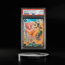 2024 ONE PIECE OP06-WINGS OF THE CAPTAIN 091 REBECCA SPECIAL ALTERNATE ART PSA 10