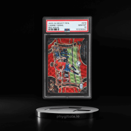 2023 Panini Select Fifa Field Level Red Wave Lamine Yamal #210 42/149 PSA 10