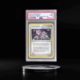 2004 Pokemon Ex Team Rocket Returns Reverse Holo Rocket's Admin #86 PSA 9