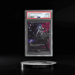 2025 Riftbound League of Legends Origins Arcane Box Set Jinx #202b PSA 10