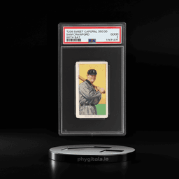 1909 T206 Sweet Caporal 350/30 With Bat Sam Crawford PSA 2