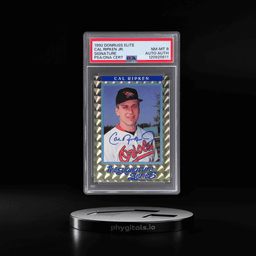 1992 Donruss Elite Signature Series Cal Ripken Jr. #S2 1748/5000 PSA 8