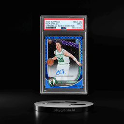 2025 Bowman Chrome Autograph Blue X-Fractor Max Shulga #BCA-MS 83/150 PSA 9