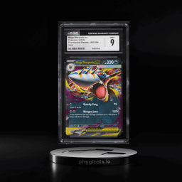 2025 Pokemon Mega Evolution Phantasmal Flames Holo Mega Sharpedo Ex #61 CGC 9 MINT