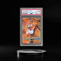 1998 Topps Chrome Coast To Coast Refractor Jason Kidd #CC5 PSA 10
