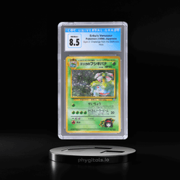 1999 Pokemon Gym 2 Challenge From the Darkness Japanese Holo Erika's Venusaur #3 CGC 8.5