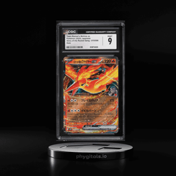 2025 Pokemon Japanese SV Glory Of Rocket Gang Holo Team Rocket's Moltres EX #15 CGC 9 MINT