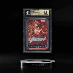 2023 One Piece Japanese Promo Portgas.D.Ace #OP03-001 BGS 9.5 GEM MINT