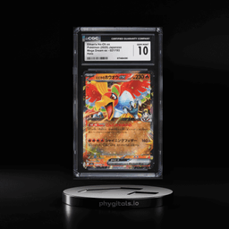 2025 Pokemon Japanese Mega Dream Ex Holo Ethan's Ho-Oh Ex #21 CGC 10 GEM MINT