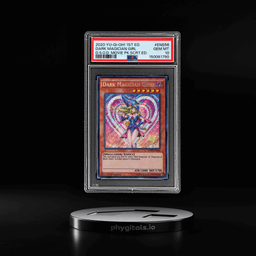 2020 Yu Gi Oh the Dark Side of Dimensions Movie Pack Secret Edition Dark Magician Girl #MVP1ENS56 PSA 10