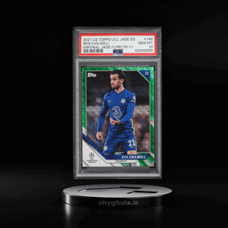 2021 Topps UEFA Champions League Jade Imperial Flamefractor Ben Chilwell 1/1 #146 PSA 10 GEM