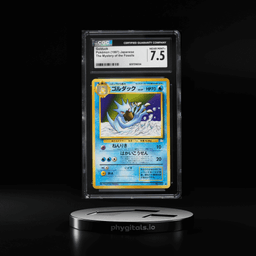 1997 Pokemon Japanese Fossil Golduck #55 CGC 7.5 NRMT+