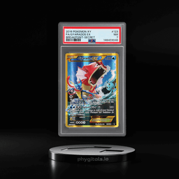 2016 Pokemon XY Breakpoint Secret Rare Gyarados Ex #123 PSA 7