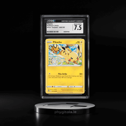 2022 Pokemon Sword & Shield Silver Tempest Pikachu #49 CGC 7.5 NRMT+
